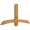 Ekena Millwork Bellingham Rough Sawn Timber Gable Bracket, Western Red Cedar, 60"W x 30"H x 4"D x 4"F, 12/12 Pitch GBW060X30X0404BEL00RWR - alternate 2